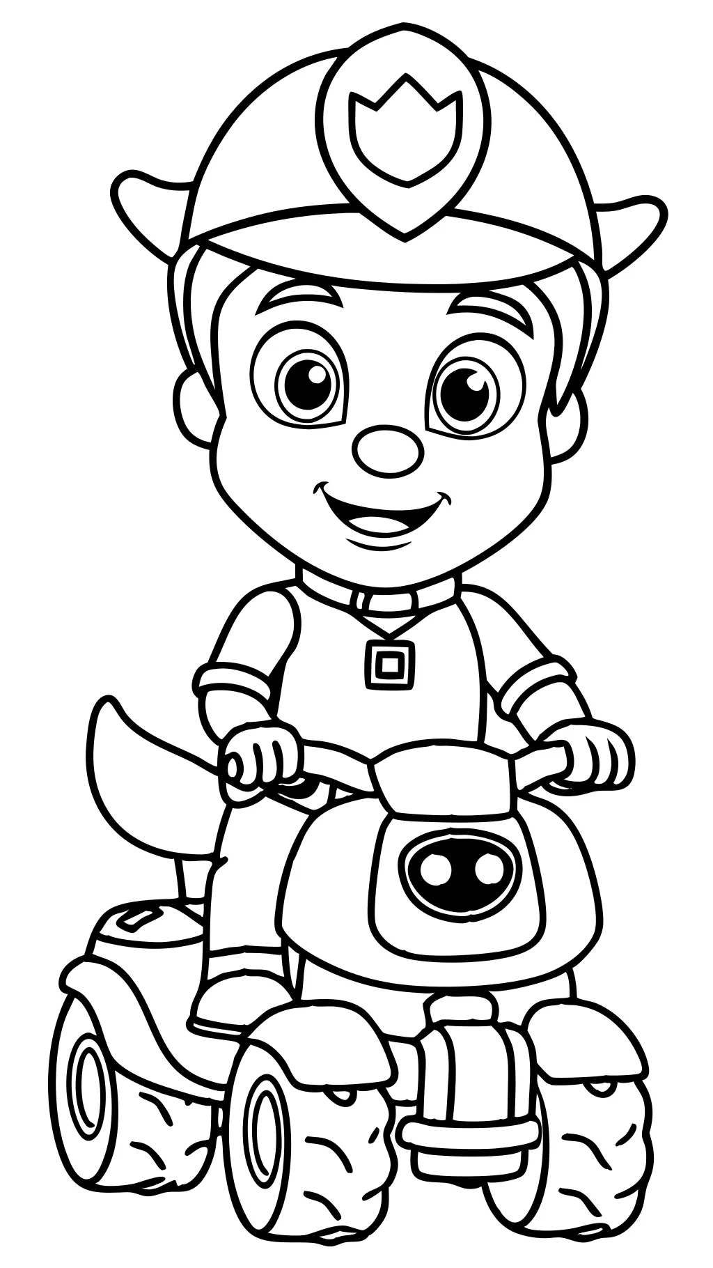 ryder coloring pages